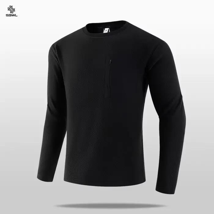 SBWL chemise de course à séchage rapide hommes Fitness Sport T-shirt de gymnastique musculation gymn