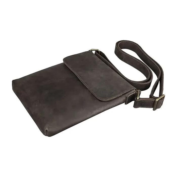 Sac à Bandoulière en Cuir de Vache pour Homme, Petit et Simple, Décontracté, Nouvelle Collection