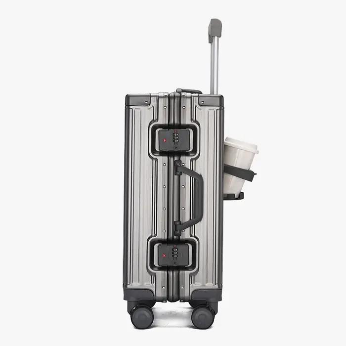 Valise pour homme 2026 Nouvelle valise à roulettes grande capacité, robuste et durable, avec fermetu