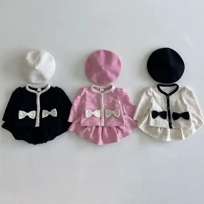 Ensembles d'automne pour bébé, costume polyvalent à la mode pour nouveau-né, petit Style parfumé, vê