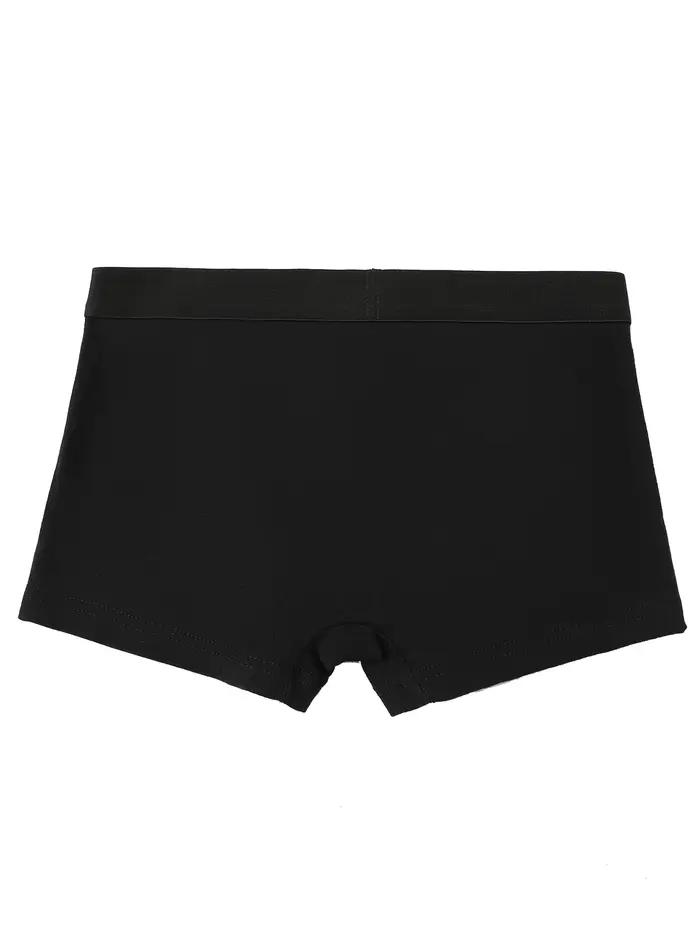 5 pièces mixtes garçons sous-vêtements 8-14 ans doux respirant couleur unie confortable joueur de fo