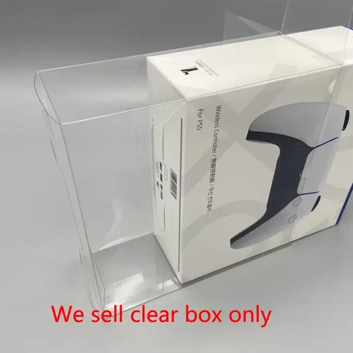 Boîte transparente en plastique PET, vitrine transparente pour contrôleur de jeu PS5 DualSense, boît