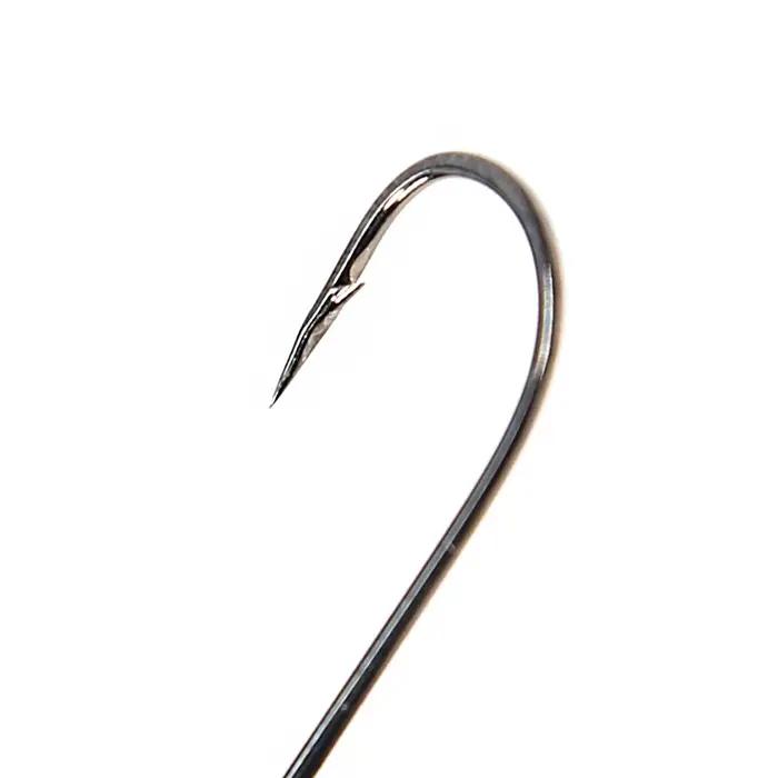 PEAK 20 pcs/lot grands yeux anneau pêche doux ver crochets haute teneur en carbone en acier large Su