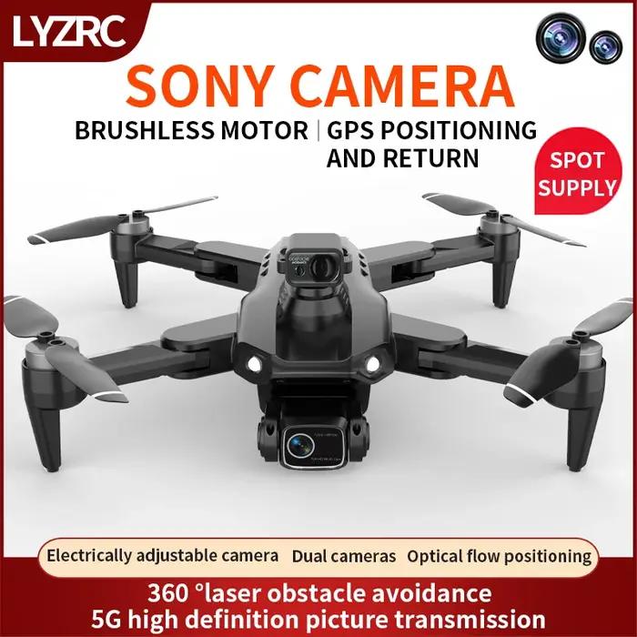 LYZRC L900 PRO MAX Drone 4K professionnel HD double caméra GPS Dron moteur sans brosse FPV quadrirot