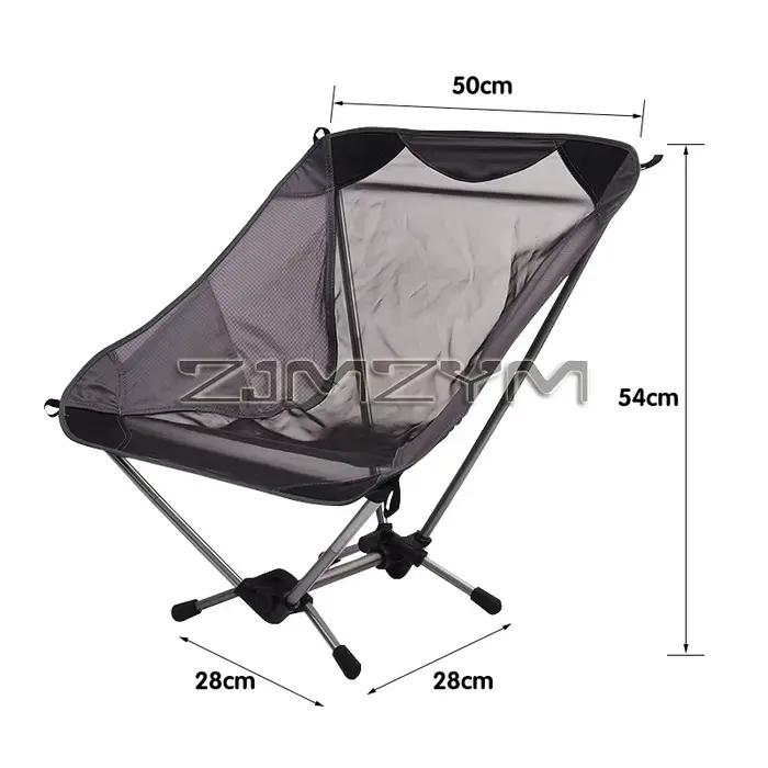Chaise pliante à profil bas portable, chaise de voyage, camping en plein air, pique-nique, pêche, lo