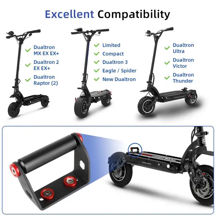 Ulip – barre de levage en Aluminium, Kit de poignée pour Scooter électrique Dualtron Victor Thunder