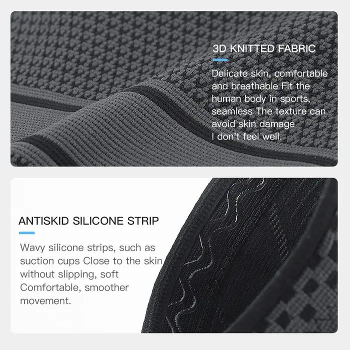 1 pièce Fitness course cyclisme genouillères élastique en Nylon genouillère pour sport Compression g