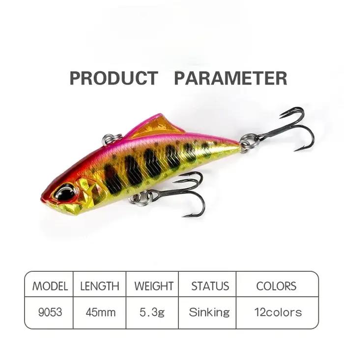 Japon VIB leurres de pêche Spearhead RYUKI Vibration 45S leurre pour l'été et l'hiver appâts artific