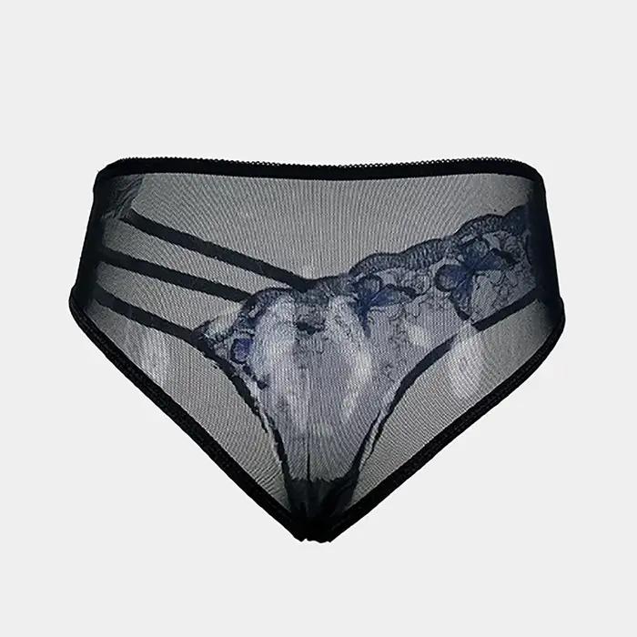 Culottes sexy pour femmes sangle en dentelle design évidé sous-vêtements intimes modernes élégance féminité confort libertés de mouvements
