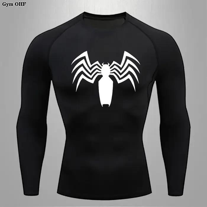 T-shirt long homme quatre saisons sport - Respirant séchage rapide yoga course intérieur