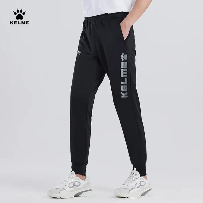Kelme-Leggings de football pour hommes et femmes, pantalons d'entraînement sportif, pantalons de cou