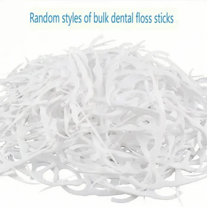 Cure-dents jetables, 100 à 1000 pièces, brosses interdentaires, paquet de soins d'hygiène buccale po