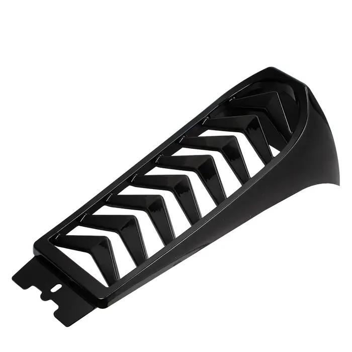 Becquet de menton avant noir brillant pour moto, couvercle de radiateur inférieur pour Harley Softai