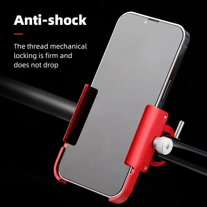 Support de téléphone pour vélo rotation 360 degrés compatible smartphones 4 7 à 7 0 pouces guidon moto randonnée course cycliste