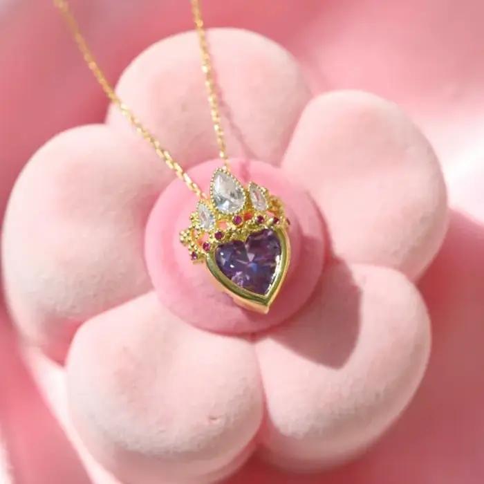 Collier couronne de princesse pour femme, plaqué or et argent, accessoires de fête pour fille, couro