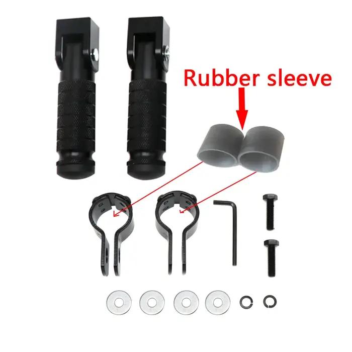 Pince de 22-27/30-35mm, pièce de moto en aluminium CNC, pédales universelles, repose-pieds pliés, mo