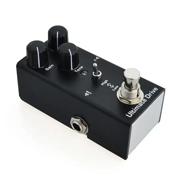 Pédale de guitare électrique Vintage overdrive/Tremolo/Ultimate Drive, adaptateur d'alimentation 9V