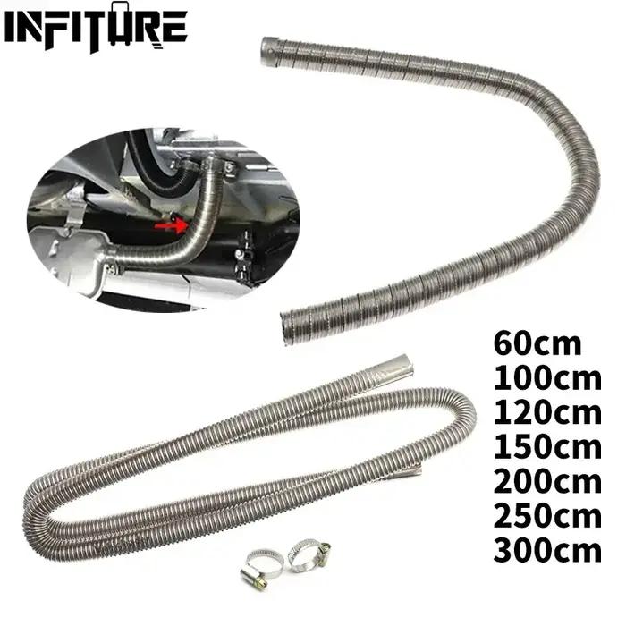 Tuyau de chauffage de voiture en acier inoxydable pour Webasto Eberspacher, chauffage à air diesel,