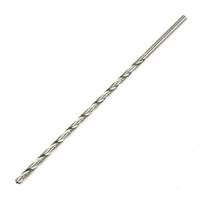 Foret à tige droite HSS Extra Long, diamètre 2-6mm, longueur 160-300mm