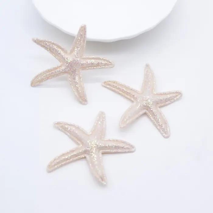 30 pièces Kawaii paillettes étoile de mer Applique pour bricolage vêtements chapeau chaussures décor
