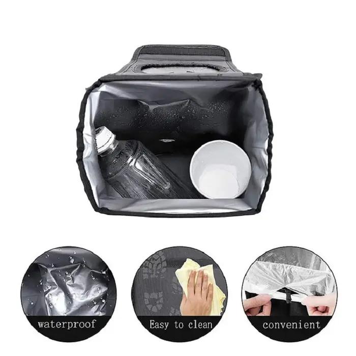 Poubelle étanche pour voiture, organisateur d'accessoires de voiture, benne à ordures pour voitures,