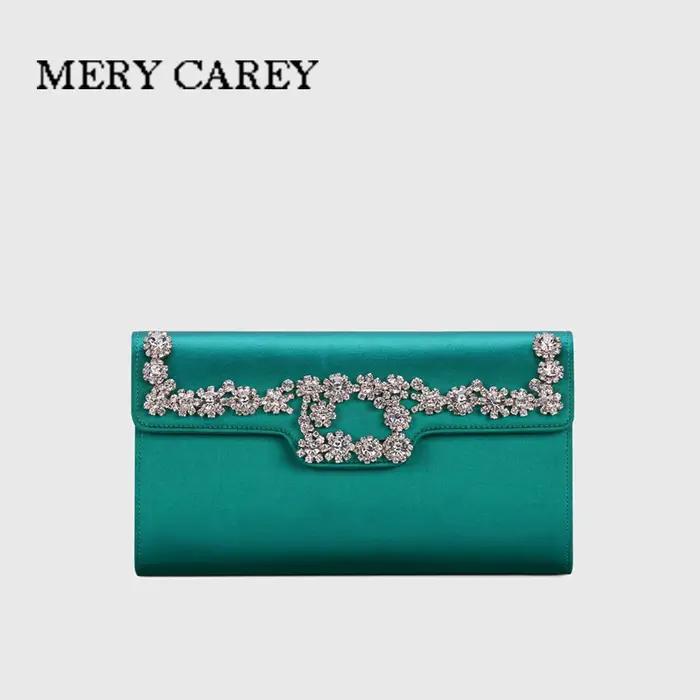 2025 luxe femmes soie mode cristal diamant boucle sac Banquet sac élégant fête mode unique épaule fe