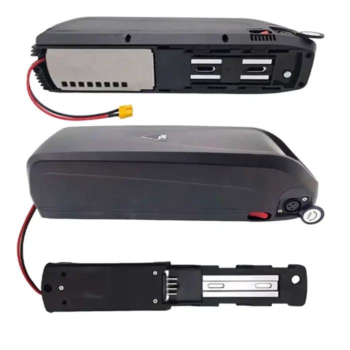 Batterie Hailong 36V 48V 52V pour moteur électrique VTT avec gestion de batterie système BMS 20Ah 30Ah pour vélos électriques compatibles Bafang BBS02 BBS03 BBSHD