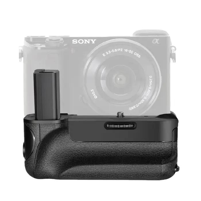 BG-A6000 Vertical Batterie Grip support pour Sony A6300 A6000 A6400 A6100 Caméra travailler avec NP-