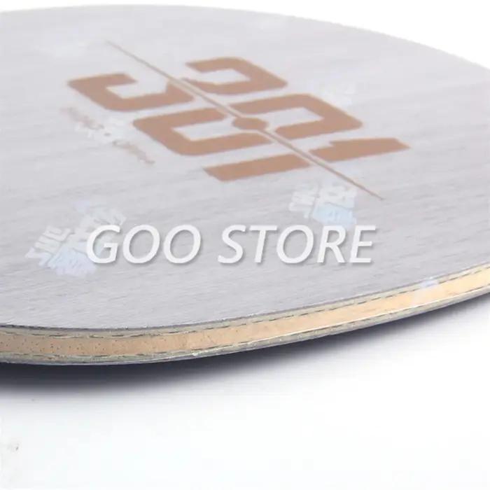 DHS Motorstator-Raquette de tennis de table d'origine, raquette de batte de ping-pong en carbone, H3