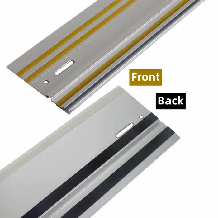 Rail de guidage de scie sur rail Rails guidés extrudés en aluminium pour coupes de déchirure répétab