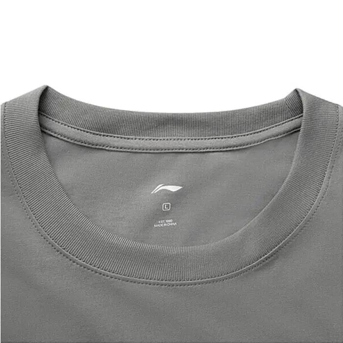 Li-Ning T-shirt de basket-ball JIMMY BUTLER pour hommes, 73% coton, 27% polyester, ample et conforta