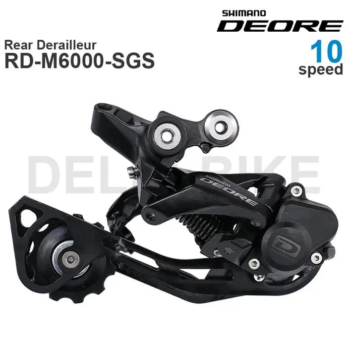 Groupe Shimano Deore M6000 3x10 vitesses avec manette SL-M6000, dérailleur avant FD-M6000, dérailleu