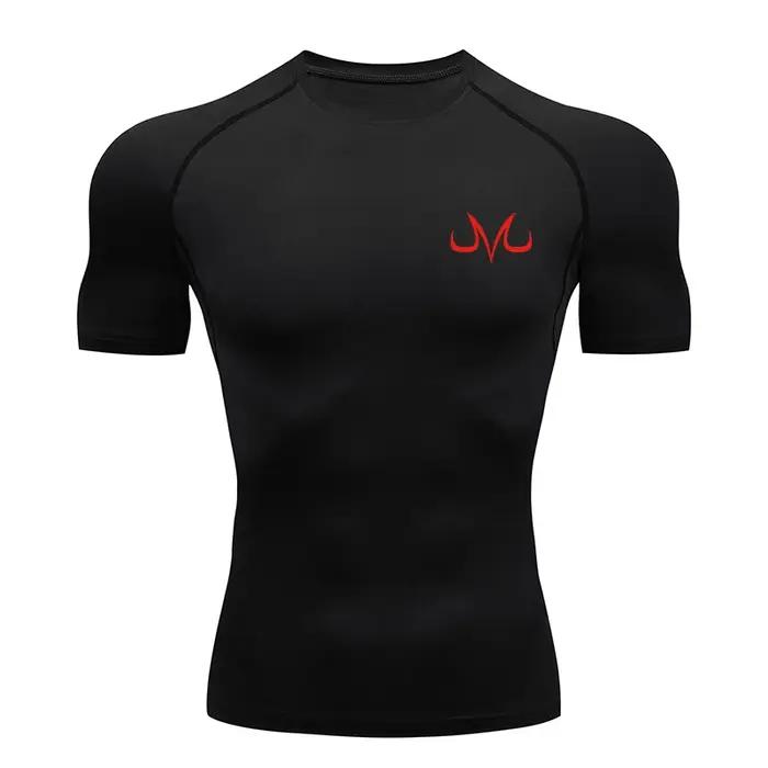 Chemises de Compression graphiques pour hommes, t-shirt d'été à manches courtes, protection contre l