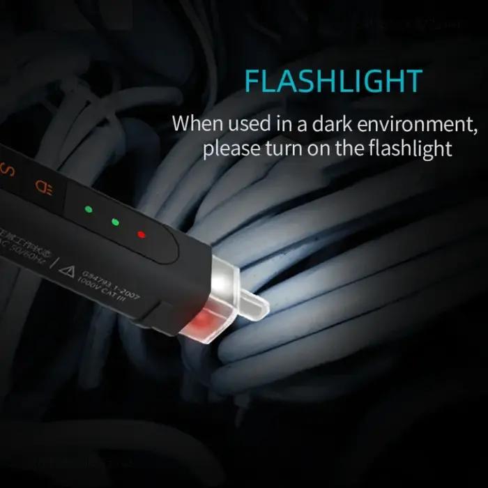 Stylo de test électrique miniature Jimihome JM-G2704, détecteur d'électricité sans fil, stylo de ten