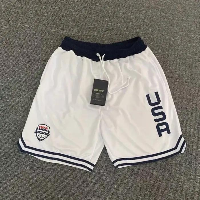 Short course homme basket qualité supérieure - Taille élastique 2 couleurs pour sport et entraînement été 2024