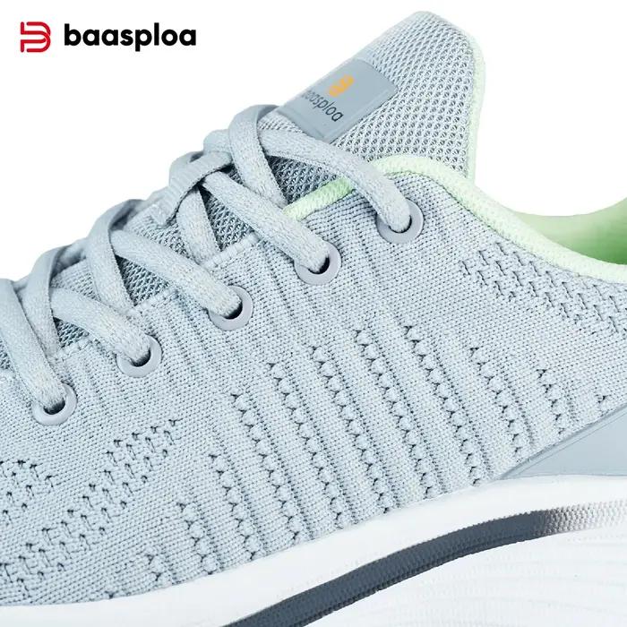 Baasploa femmes chaussures de course confort léger chaussures de Sport nouvelle maille respirant bla