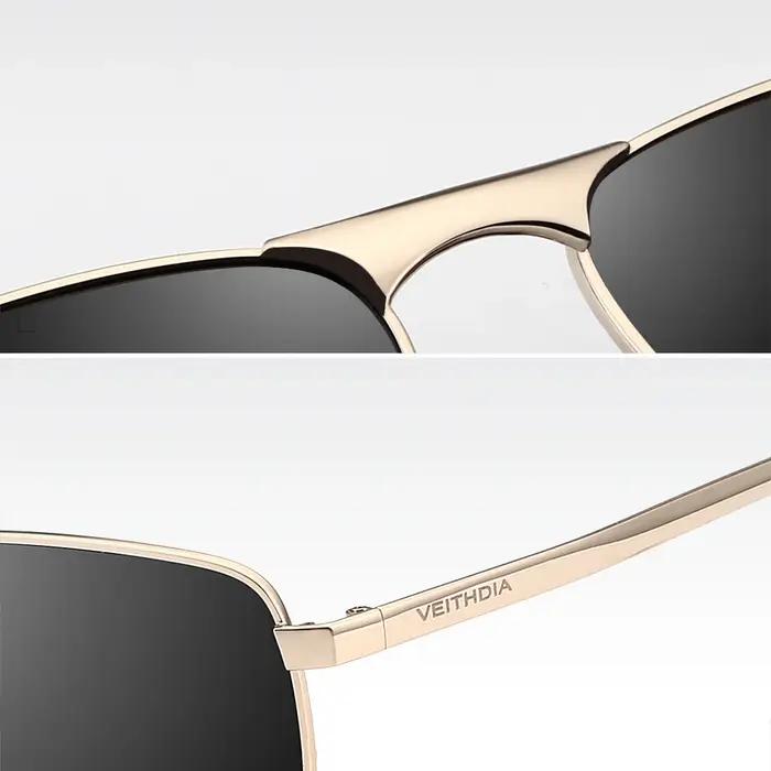 Lunettes de soleil de sport vintage pour hommes de la marque VEITHDIA, verres polarisés UV400, acces