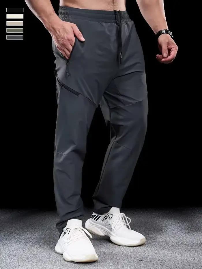 Pantalon de sport décontracté pour hommes, séchage rapide, vêtements d'entraînement, de course, de F