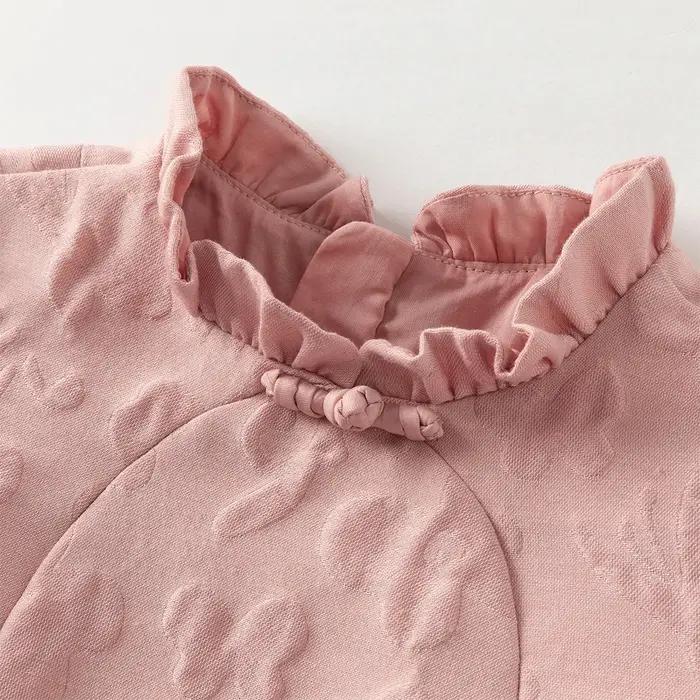 Dave Bella automne fille robe élégante charme doux mignon enfants princesse maille robe mode fête en