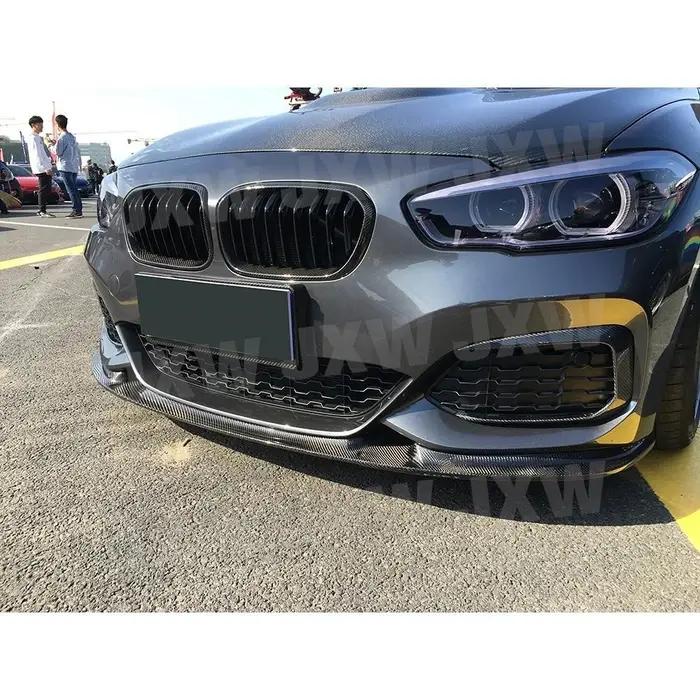 Pour BMW série 1 F20 M Sport M135i M140i hayon 2016 - 2018 feu antibrouillard avant en carbone sec g