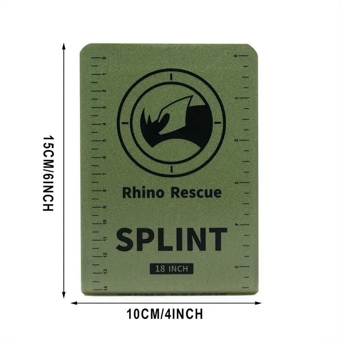 Attelle d'urgence bal 37Rescue pour le camping, premiers soins médicaux moulables, survie, léger, ré