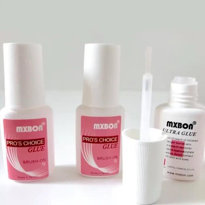 Colle professionnelle pour faux ongles, 7 g/bouteille, à séchage rapide, pour pointes d'ongles en ac