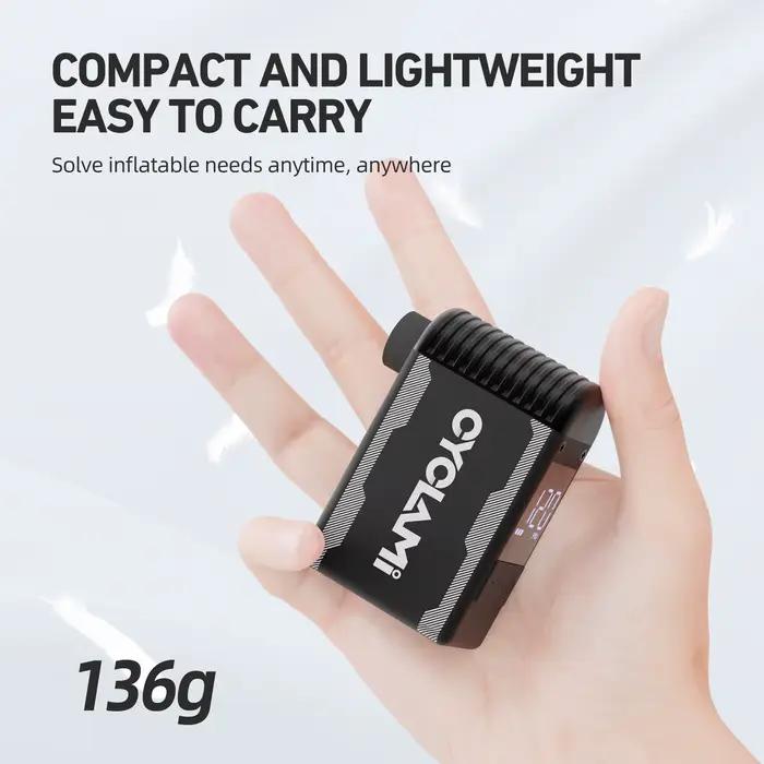 CYCLAMI A2S Mini pompe à Air électrique 120 PSI Portable vélo sans fil gonfleur d'air Presta Schrade
