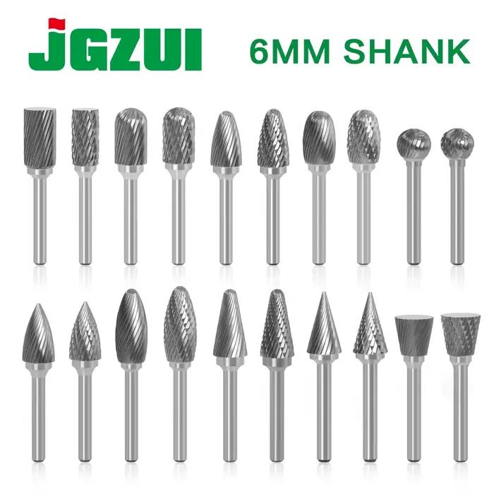Fraise en carbure de tungstène pour dessin métallique, outil rotatif, bavure, gravure CNC, outils ab