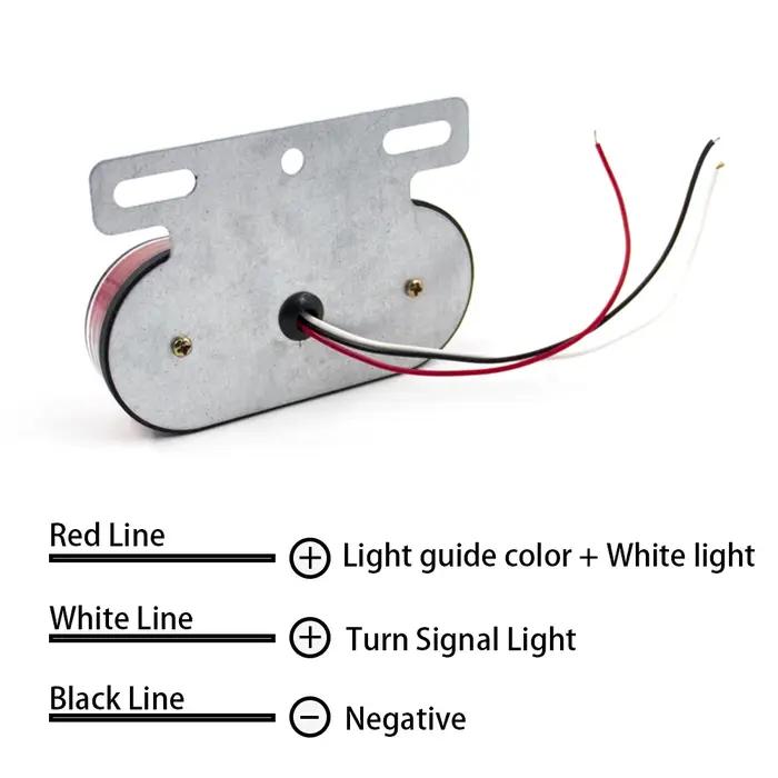 4x/8x 12V 24V 24 Leds Étanche Voiture Camion Feux De Position Latéraux Feux Externes Signal Indicate