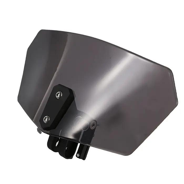1X pare-brise de fumée de moto universel déflecteur de vent pare-brise pour Triumph Yamaha Suzuki Ho