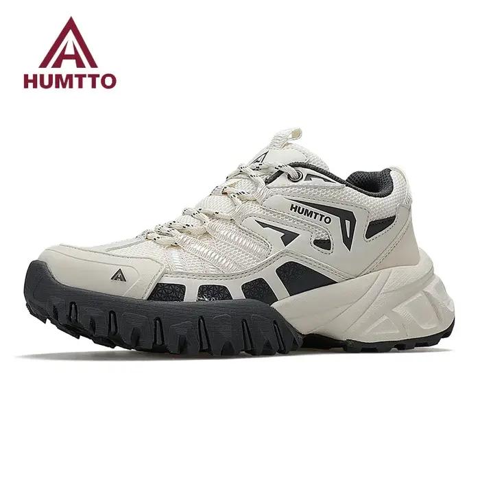 HUMTTO-Chaussures de sport anti-aldes pour femme, bottes de randonnée, baskets d'extérieur, designer