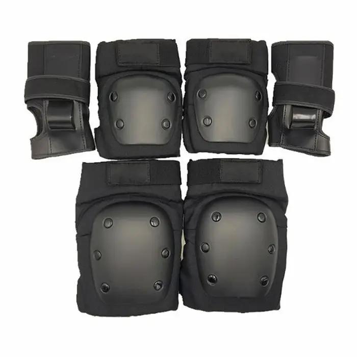 Casque professionnel à 6 patins de protection pour adultes, patins à roulettes, scooter, poignet, co