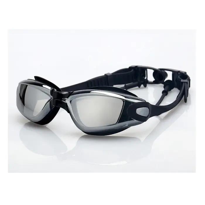 Lunettes de natation myopie pour adultes, bouchon d'oreille, anti-buée, HD, lunettes de natation pro