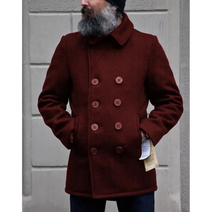 Homme vestes pour hommes automne et hiver laine de haute qualité vente chaude veste affaires décontr